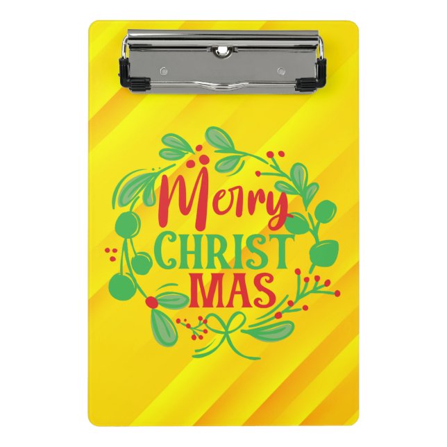 Minicarpeta De Pinza Feliz Navidad-82191 (Anverso)