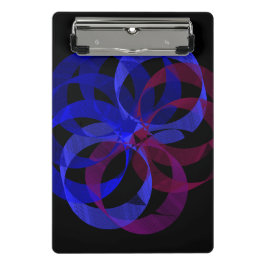 Minicarpeta De Pinza Figura 8 Geométrica 