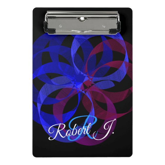 Minicarpeta De Pinza Figure 8 Geometric  (Anverso)