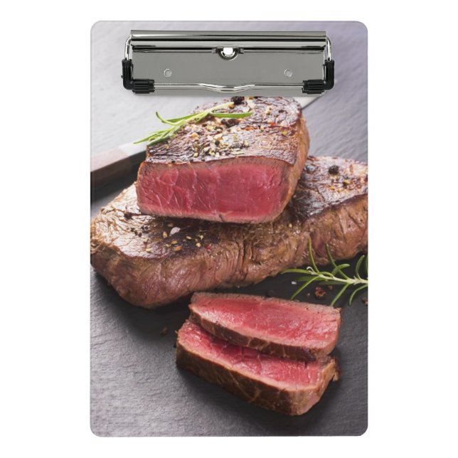 Minicarpeta De Pinza Filete de carne de vaca (Anverso)