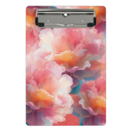 Minicarpeta De Pinza Floral Clipboard
