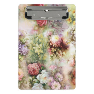 Minicarpeta De Pinza Flores Antiguas