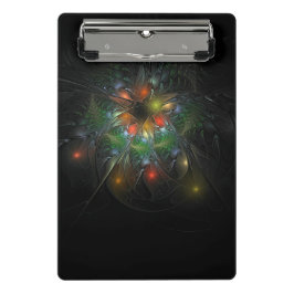 Minicarpeta De Pinza Flores de fantasía fractal blandas y tendientes