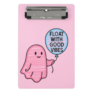 Minicarpeta De Pinza Flota con buenos vibraciones diseño lindo boo
