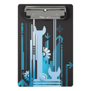 Minicarpeta De Pinza Fondo de semitono técnico 3