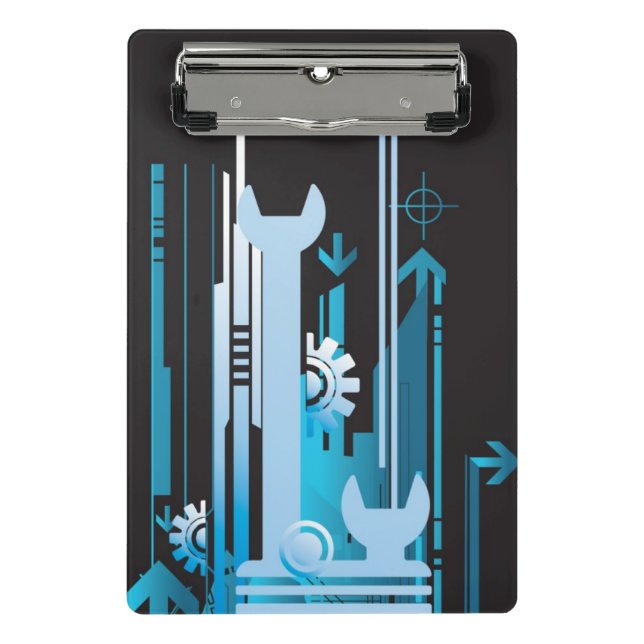 Minicarpeta De Pinza Fondo de semitono técnico 3 (Anverso)