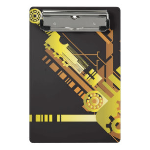 Minicarpeta De Pinza Fondo de semitono técnico 5