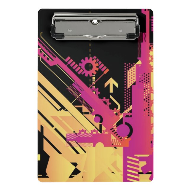 Minicarpeta De Pinza Fondo de semitono técnico 7 (Anverso)