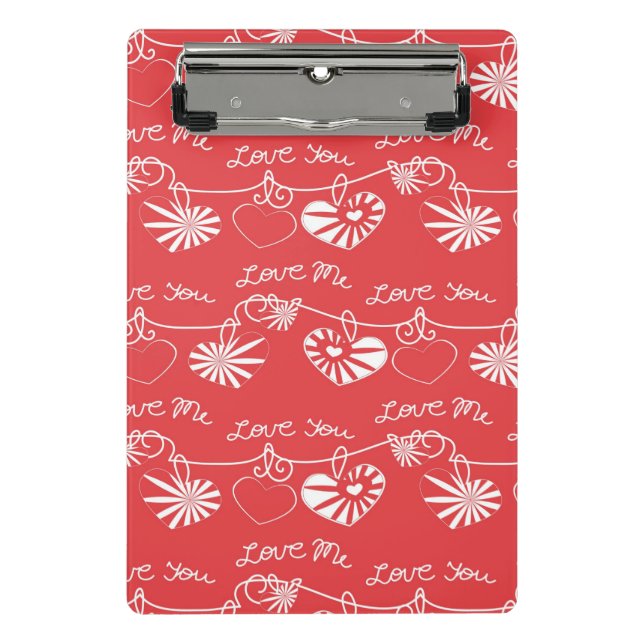 Minicarpeta De Pinza Fondo del día de San Valentín (Anverso)