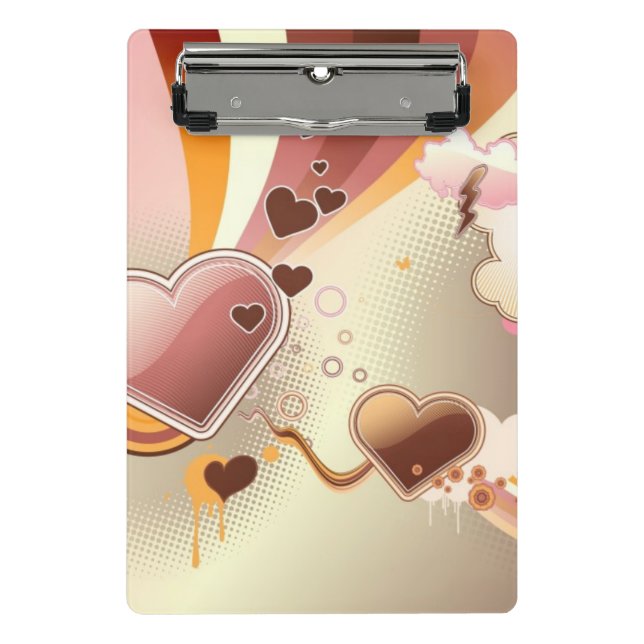 Minicarpeta De Pinza Fondo diseñado del diseño (Anverso)