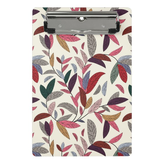 Minicarpeta De Pinza Fondo floral 2 (Anverso)