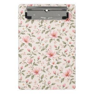 Minicarpeta De Pinza Fondo floral sin costuras de flor de cerezo rosa s