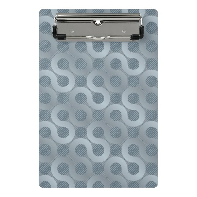 Minicarpeta De Pinza Fondo gris abstracto del flujo (Anverso)