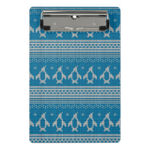 Minicarpeta De Pinza Fondo hecho punto azul