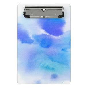 Minicarpeta De Pinza Fondo pintado a mano de la acuarela abstracta. 2