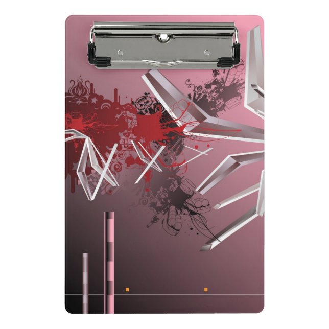 Minicarpeta De Pinza Fondos del diseño (Anverso)