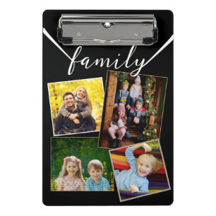 Minicarpeta De Pinza Fotos de Familia 4 Imágenes Galería Personalizada 