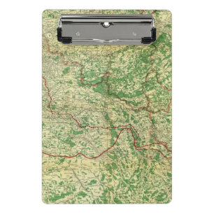 Minicarpeta De Pinza Frente occidental del mapa
