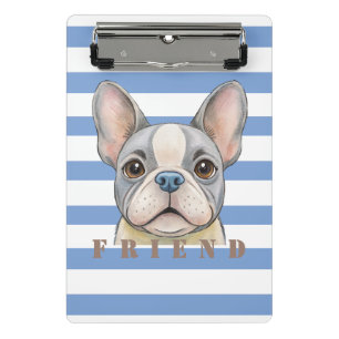 Minicarpeta De Pinza Friend Bulldog