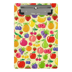 Minicarpeta De Pinza Fruta