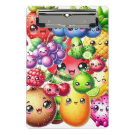 Minicarpeta De Pinza Fruta feliz