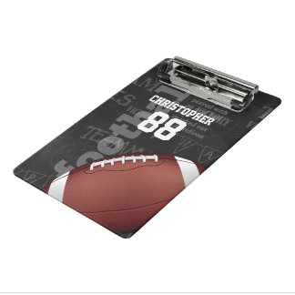 Minicarpeta De Pinza Fútbol Americano Personalizado