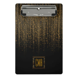 Minicarpeta De Pinza Galaxy Star Lights con monograma DIY