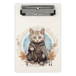 Minicarpeta De Pinza Gato místico