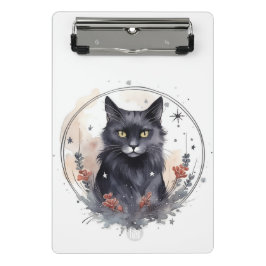 Minicarpeta De Pinza Gato místico