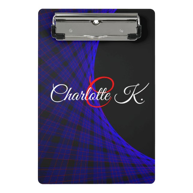 Minicarpeta De Pinza Geometric Space Carpet Mini Clipboard (Anverso)