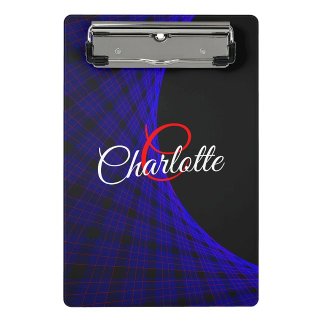 Minicarpeta De Pinza Geometric Space Carpet Mini Clipboard (Anverso)