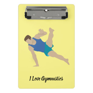 Minicarpeta De Pinza Gimnasta masculino