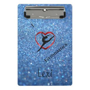 MINICARPETA DE PINZA GIMNASTICS PERSONALIZADO MINI CLIPBOARD