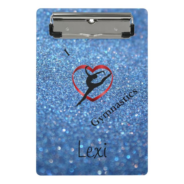 MINICARPETA DE PINZA GIMNASTICS PERSONALIZADO MINI CLIPBOARD (Anverso)