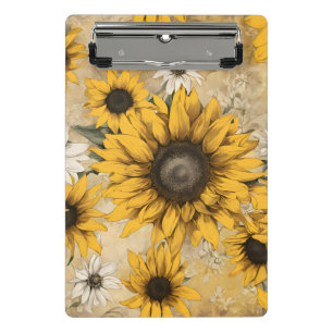 Minicarpeta De Pinza Girasol