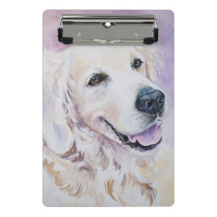 Minicarpeta De Pinza Golden retriever