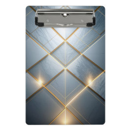 Minicarpeta De Pinza Goldene Geometrie Marmor Luxus Muster