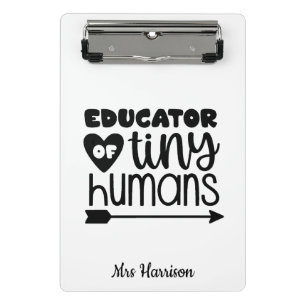 Minicarpeta De Pinza Gracioso regalo personalizado del profesor