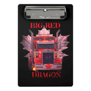 MINICARPETA DE PINZA GRAN DRAGÓN ROJO