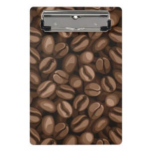 Minicarpeta De Pinza Granos de café