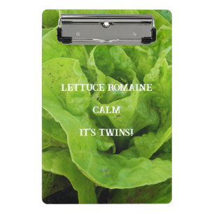 Minicarpeta De Pinza Green es Twins Lettuce Romaine Calm