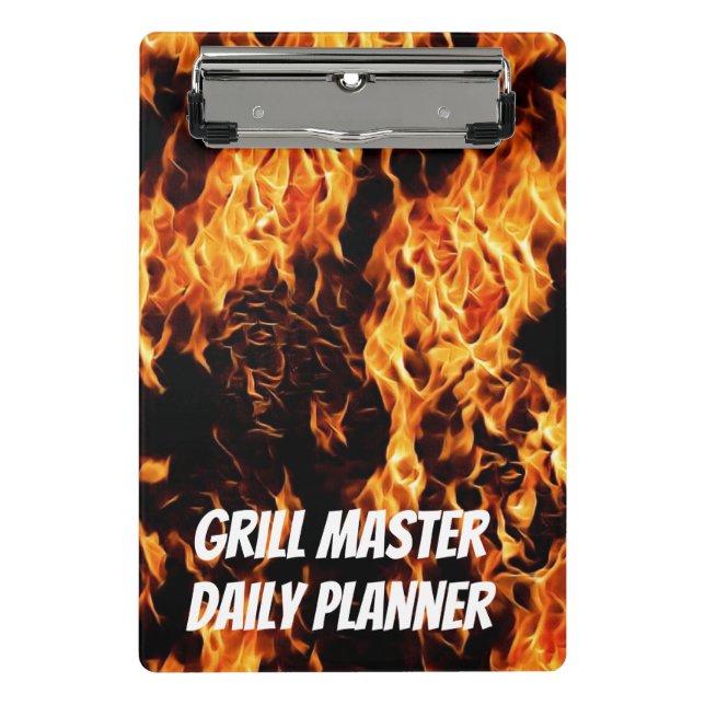 Minicarpeta De Pinza Grill Master (Anverso)