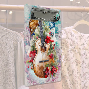 Minicarpeta De Pinza Guitar Music Spirit