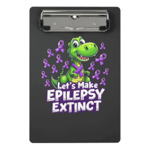 Minicarpeta De Pinza Hagamos que la epilepsia sea un genio para la conc