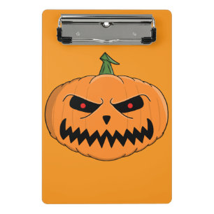 Minicarpeta De Pinza Halloween de Menacing Jack O'Lantern