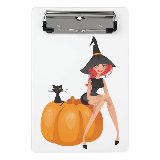 MINICARPETA DE PINZA HALLOWEEN WITCH (Anverso)