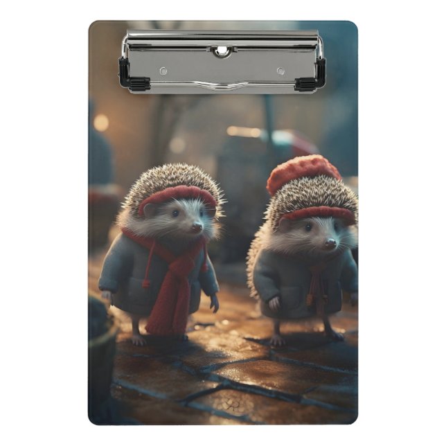 Minicarpeta De Pinza Hedgehogs (Anverso)