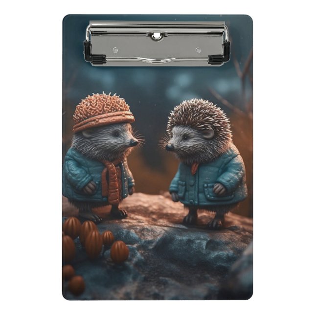 Minicarpeta De Pinza Hedgehogs (Anverso)