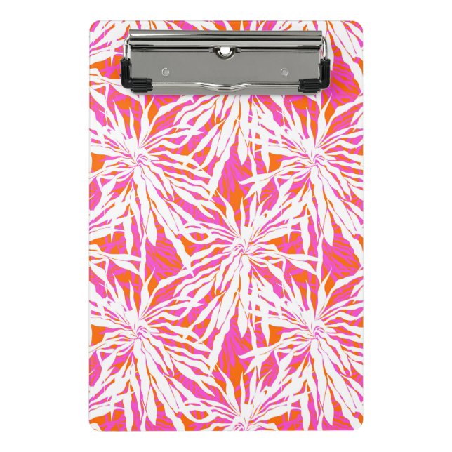 Minicarpeta De Pinza Hojas de palma tropicales (Anverso)