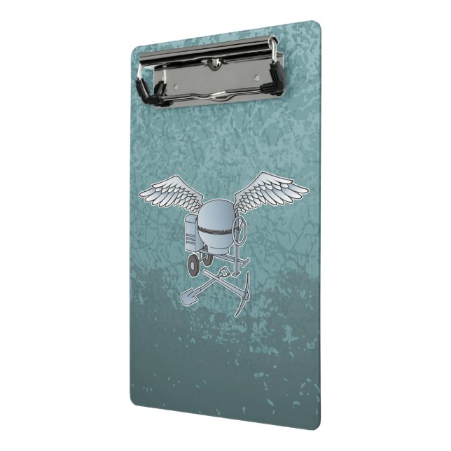 Minicarpeta De Pinza Hormigonera gris azulado (Angulado 2)